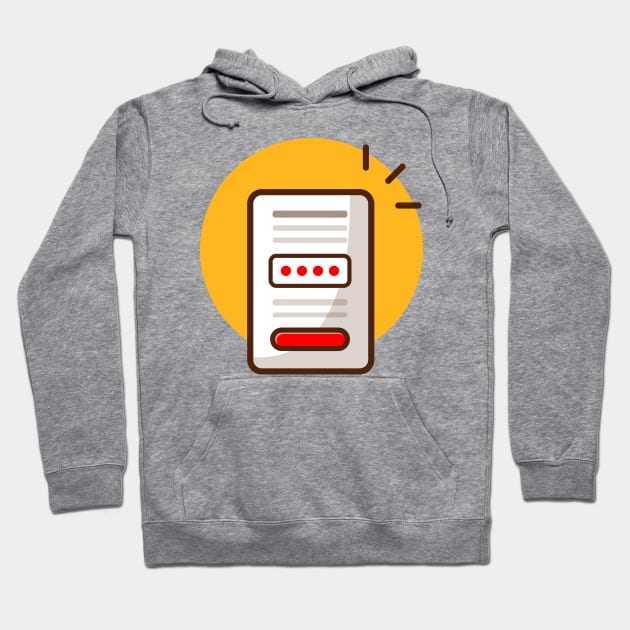 Password and identify haked cartoon Hoodie by Catalyst Labs